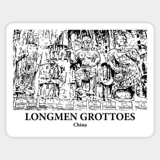 Longmen Grottoes - China Sticker